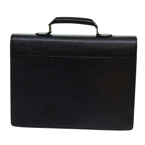 LOUIS VUITTON Epi Serviette Ambassador Business Bag Black M54412 LV Auth th4783 - Picture 2 of 16